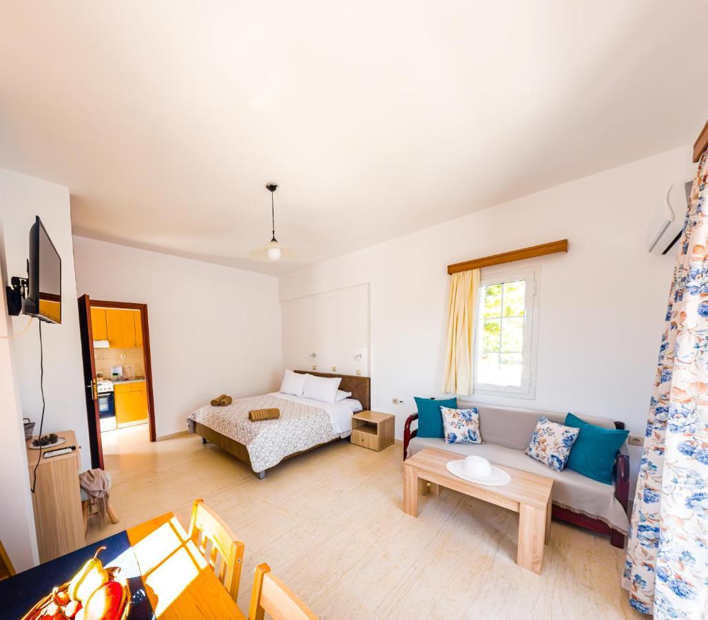 Anna Ageliki Aparthotel Damnoni Exterior photo